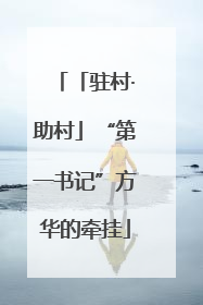 「驻村·助村」“第一书记”方华的牵挂