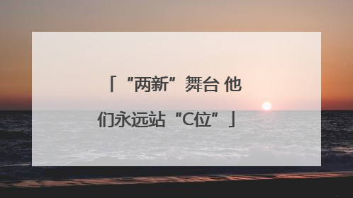 “两新”舞台 他们永远站“C位”