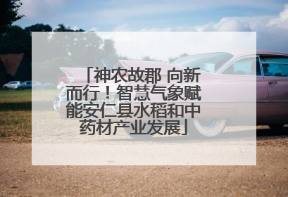 神农故郡 向新而行！智慧气象赋能安仁县水稻和中药材产业发展