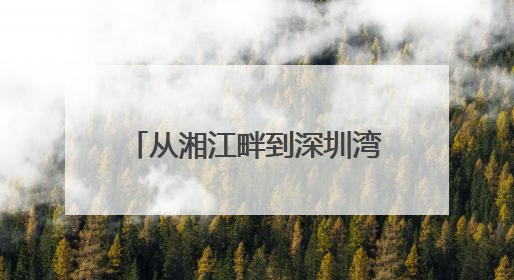 从湘江畔到深圳湾，湘潭跑出中高端产业人才引进加速度