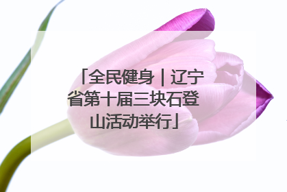 全民健身｜辽宁省第十届三块石登山活动举行