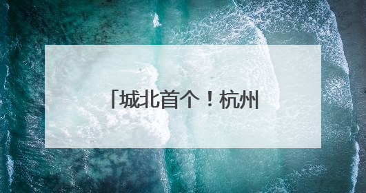 城北首个！杭州又一无人机公共起降场启动建设