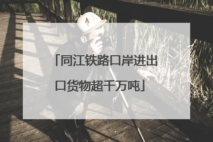 同江铁路口岸进出口货物超千万吨