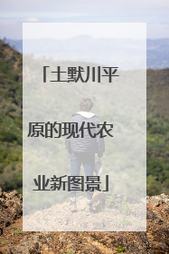 土默川平原的现代农业新图景