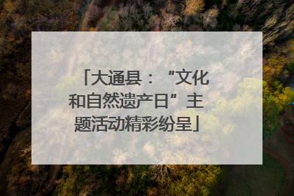 大通县：“文化和自然遗产日”主题活动精彩纷呈