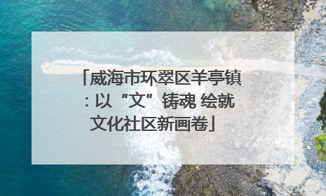 威海市环翠区羊亭镇：以“文”铸魂 绘就文化社区新画卷