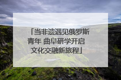 当非遗遇见俄罗斯青年 曲阜研学开启文化交融新旅程