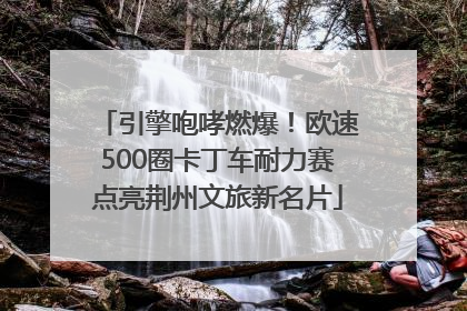 引擎咆哮燃爆！欧速500圈卡丁车耐力赛点亮荆州文旅新名片