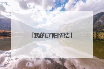 我的辽阳情结