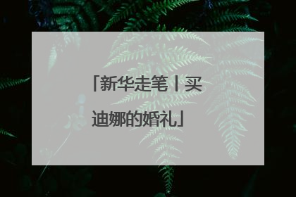 新华走笔丨买迪娜的婚礼