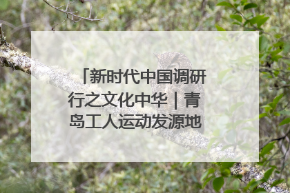新时代中国调研行之文化中华｜青岛工人运动发源地红色文化浸人心