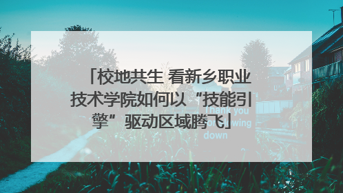 校地共生 看新乡职业技术学院如何以“技能引擎”驱动区域腾飞