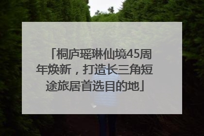 桐庐瑶琳仙境45周年焕新，打造长三角短途旅居首选目的地