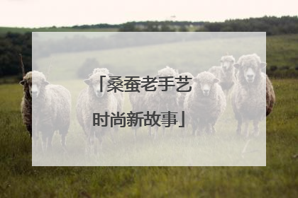 桑蚕老手艺 时尚新故事