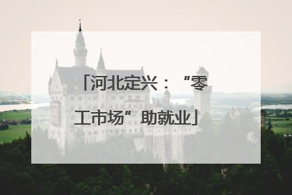 河北定兴：“零工市场”助就业