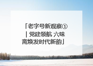 老字号新观察①｜党建领航 六味斋焕发时代新韵