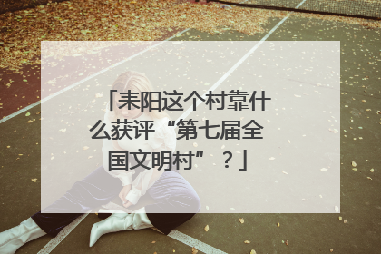 耒阳这个村靠什么获评“第七届全国文明村”？
