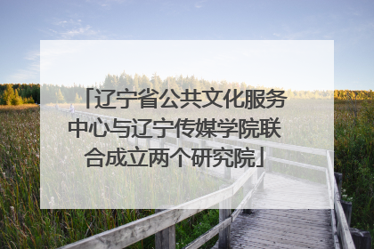 辽宁省公共文化服务中心与辽宁传媒学院联合成立两个研究院