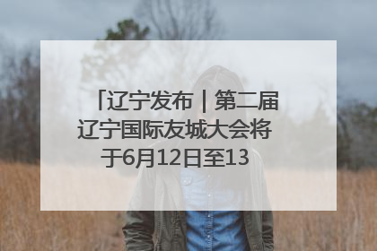 辽宁发布｜第二届辽宁国际友城大会将于6月12日至13日在沈阳举办