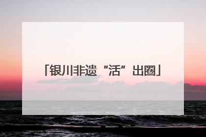 银川非遗“活”出圈