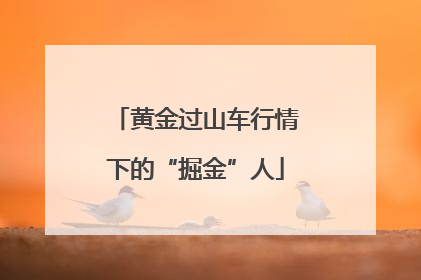 黄金过山车行情下的“掘金”人