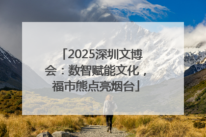 2025深圳文博会：数智赋能文化，福市熊点亮烟台