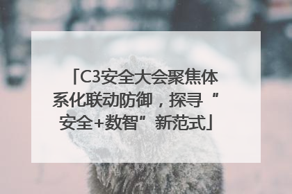 C3安全大会聚焦体系化联动防御，探寻“安全+数智”新范式